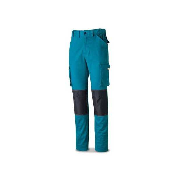 Pantalón Elástico Stretch Azul Talla 34 588PSTRAE/34 MARCA
