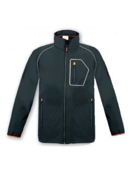 Chaqueta Softshell Elite Bicolor Modelo L4000 Talla 3XL VESIN