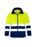 Forro Polar Alta Visibilidad Abierto Bicolor 3051AFAM Talla 3XL VESIN