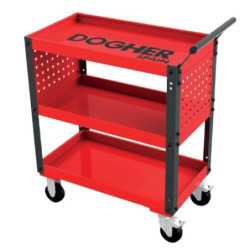 Carro de servcio DOGHER 675x390x705 3 bandejas 025-028