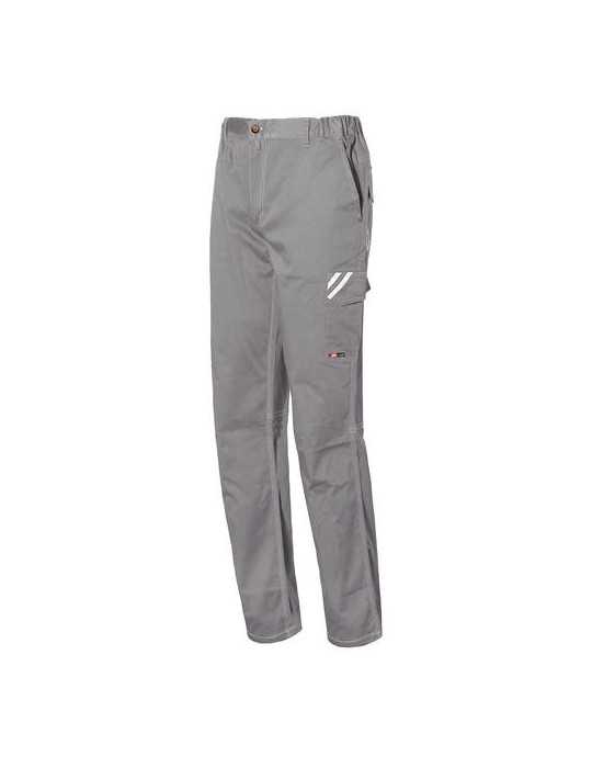 Pantalón Laboral Start Gris Claro Modelo 8036B Talla L INDUSTRIAL STARTER