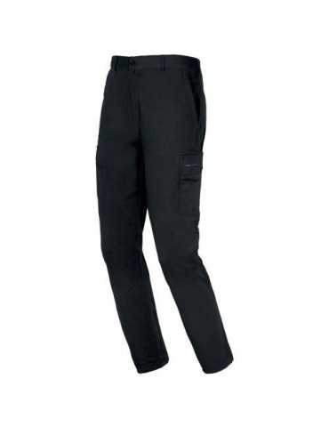 Pantalón de Algodón Easy Stretch Negro Modelo 8038 Talla XXL INDUSTRIAL STARTER