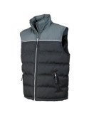 Chaleco Ocean Acolchado Negro/Gris Modelo 4065 Talla L INDUSTRIAL STARTER