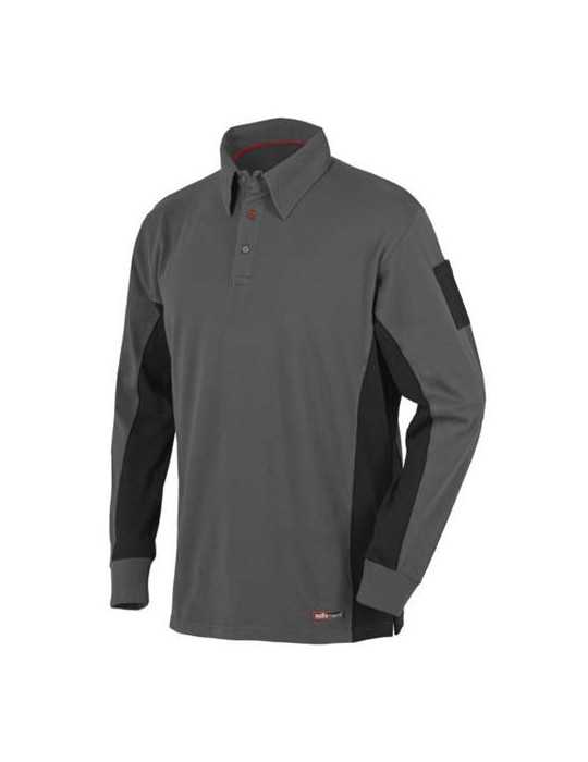 Polo Stretch Gris Manga Larga Modelo 8173 Talla L INDUSTRIAL STARTER