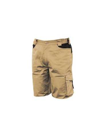 Bermuda Stretch en Caja Color Beige Talla M INDUSTRIAL STARTER