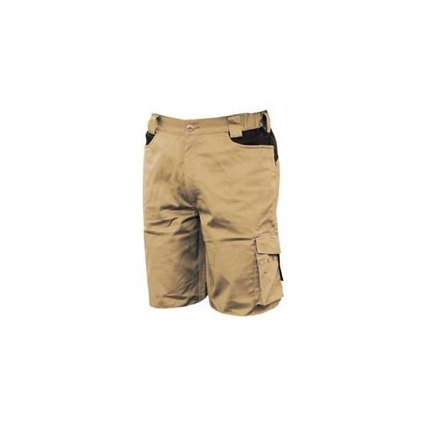 Bermuda Stretch en Caja Color Beige Talla M INDUSTRIAL STARTER