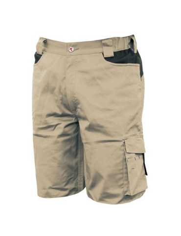 Bermuda Stretch en Caja Color Beige Talla L INDUSTRIAL STARTER