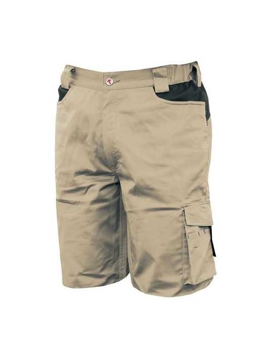 Bermuda Stretch en Caja Color Beige Talla L INDUSTRIAL STARTER