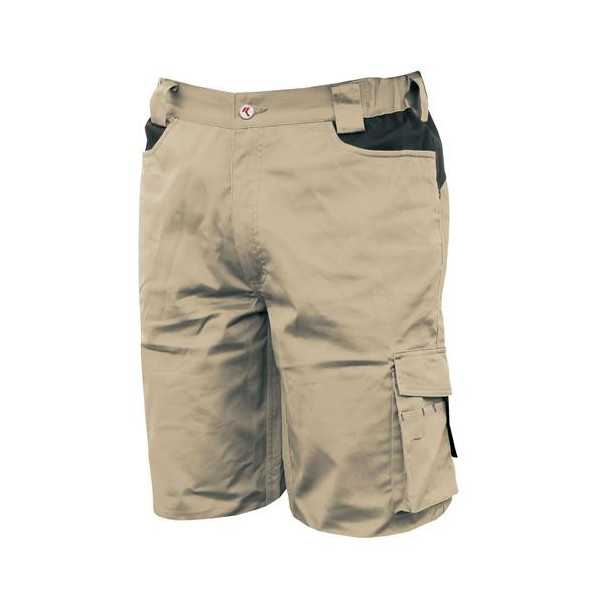 Bermuda Stretch en Caja Color Beige Talla XL INDUSTRIAL STARTER