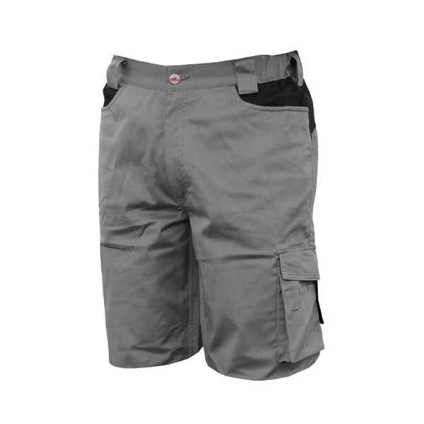 Bermuda Stretch Gris Modelo 8734C Talla M INDUSTRIAL STARTER