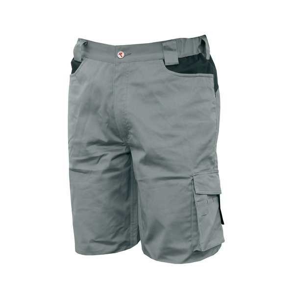 Bermuda Stretch Gris Modelo 8734B Talla S INDUSTRIAL STARTER