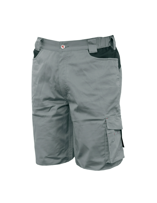 Bermuda Stretch Gris Modelo 8734B Talla S INDUSTRIAL STARTER