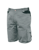 Bermuda Stretch Gris Modelo 8734B Talla S INDUSTRIAL STARTER