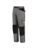 Pantalón Largo Shot Gris Modelo 8930C Talla S INDUSTRIAL STARTER