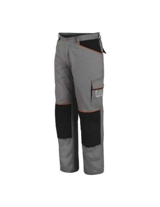 Pantalón Largo Shot Gris Modelo 8930C Talla M INDUSTRIAL STARTER