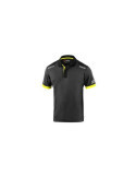 Polo Toledo M/Corta Gris Amarillo Talla Xl SPARCO