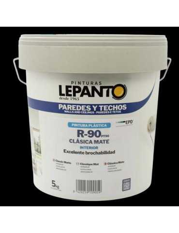 Pintura Plastica R-90 Interior 25k Blanco Mate LEPANTO
