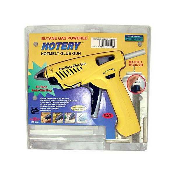 Pistola Termofusible Profesional Gas Hg8723 ANCOFE