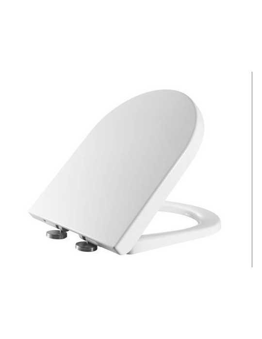 Asiento para WC Rectangular con Cierre Progresivo ORFESA