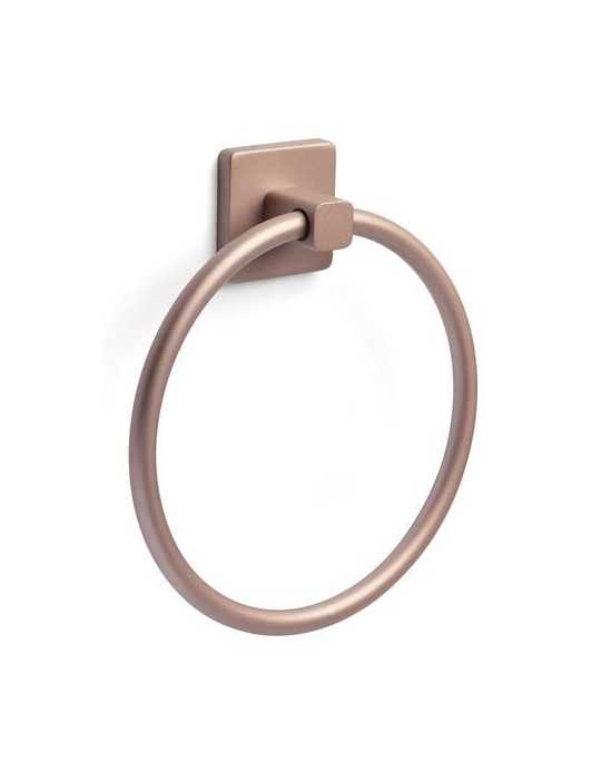 Toallero Aro Baño Adhesivo Kalo Oro Rosa 6320426 TATAY