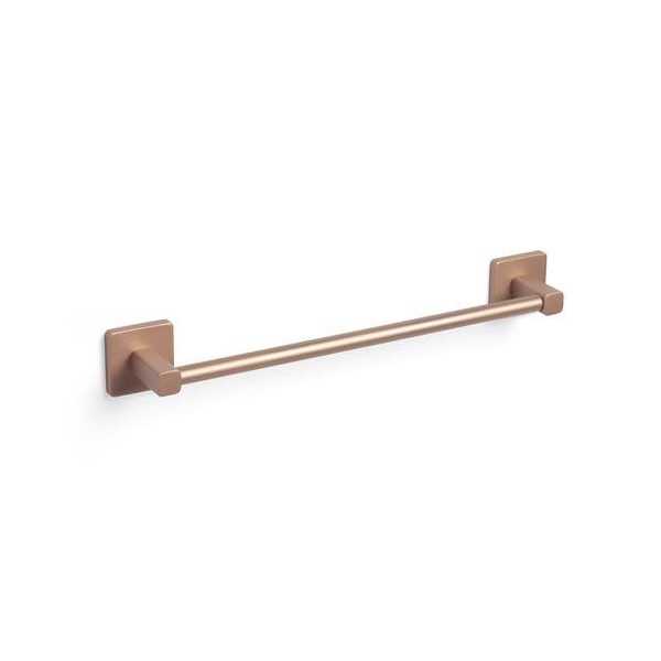 Toallero Baño Kalo Oro Rosa Adhesivo 6320526 TATAY