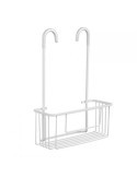 Cestillo con Colgador Grifo Aluminio Artic Blanco TATAY