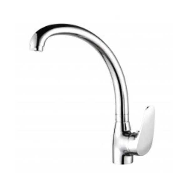 Grifo Fregadero Alto Vertical Monomando Java Cromo ALFA