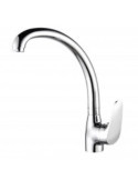 Grifo Fregadero Alto Vertical Monomando Java Cromo ALFA