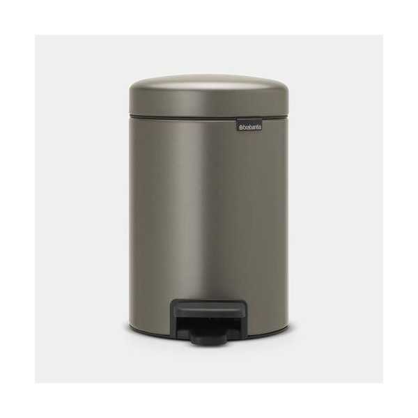 Cubo de Pedal Newicon 3l. Platinum 113246 BRABANTIA