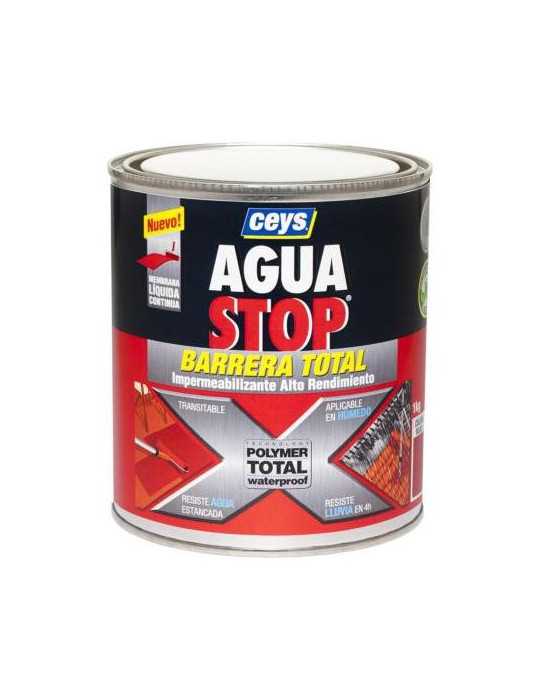 Aquastop Barrera Total 1 Kg Color Rojo AGUASTOP CEYS