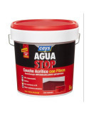 Aquastop Caucho Acrílico con Filtros 5 Kg Rojo AGUASTOP CEYS