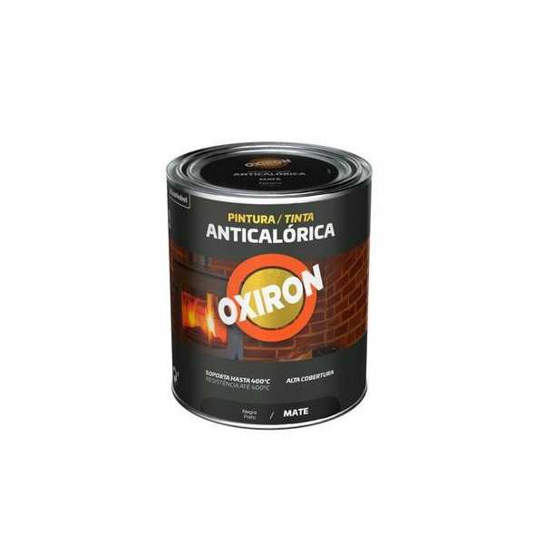 Pintura Anticalorica On Negra 750ml OXIRON