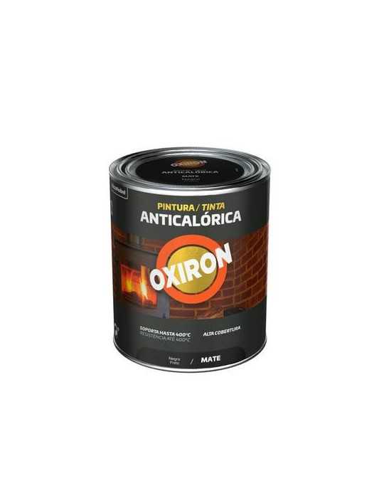 Pintura Anticalorica On Negra 750ml OXIRON