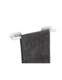 Toallero Barra Acero Inox 40cm Turbo-Loc Blanco WENKO