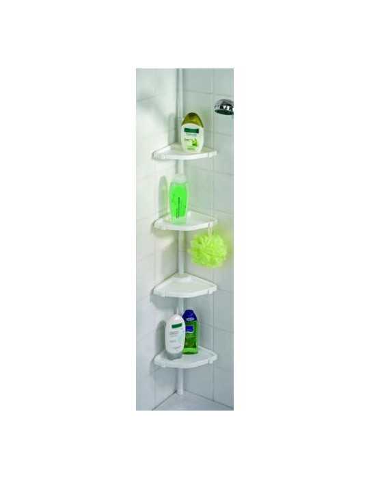 Rinconera Telescopica Baño Easy Blancas 3208010 WENKO