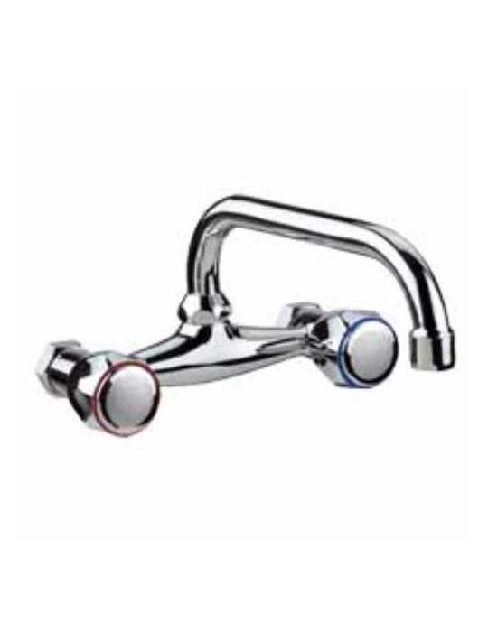 Batería de Fregadero 11 CM con Caño Horizontal de 22 CM MIRTAK
