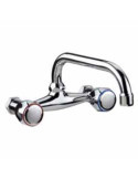 Batería de Fregadero 11 CM con Caño Horizontal de 22 CM MIRTAK