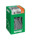 Tornillo con Pl Torx Wirox 6.0x100 con 100 Uds SPAX