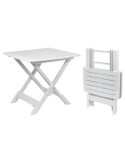 Mesa Plegable 80x72cm Blanca Tevere 042380010 KOOPMAN