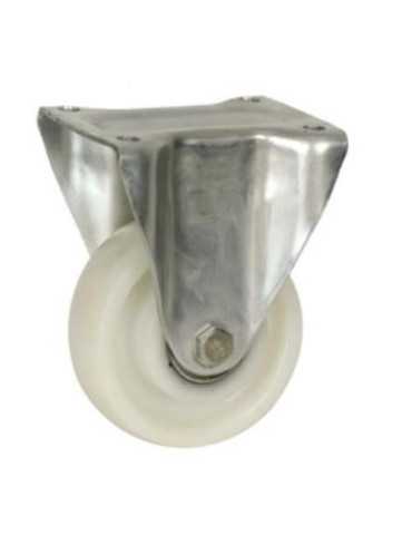 Rueda con Soporte Aro Nylon 160mm Fijo 75370 ITEM