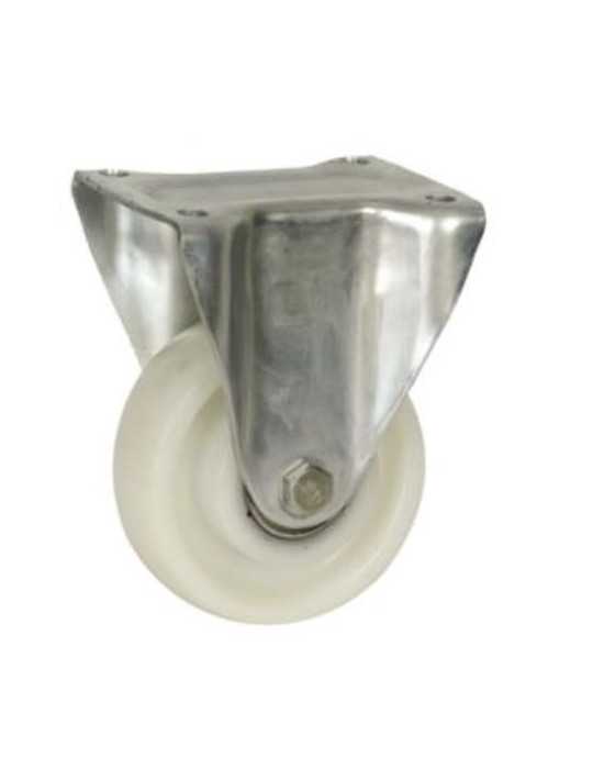 Rueda con Soporte Aro Nylon 160mm Fijo 75370 ITEM