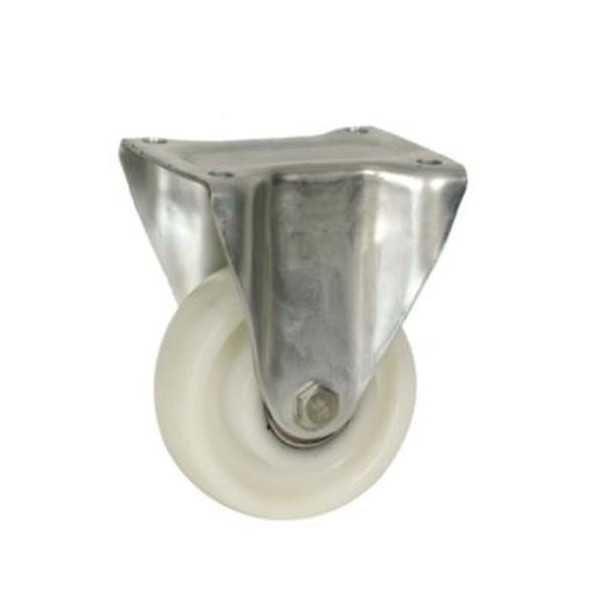 Rueda con Soporte Aro Nylon 200mm Fijo 75372 ITEM