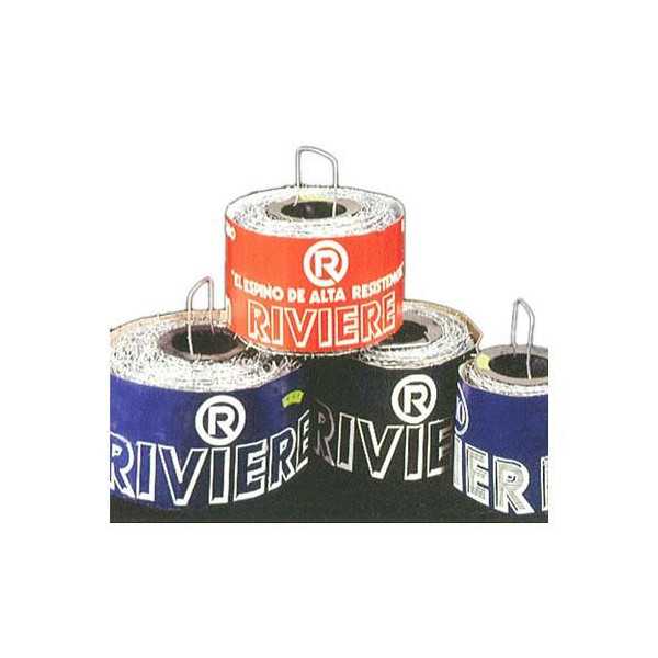 Alambre de Espino Galvanizado 100 Metros Bravo RIVIERE
