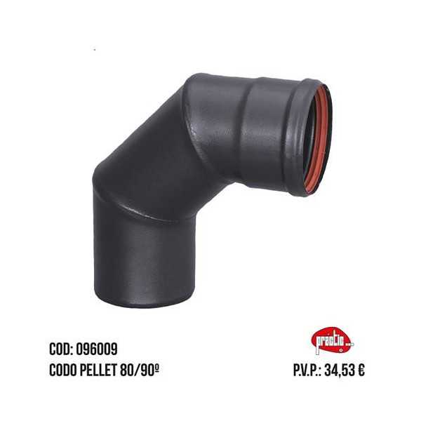 Codo Pellet 80/90 096009 PRACTIC