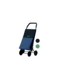 Carro Compra Cross 4r Denim Azul Negro 45l GARMOLL
