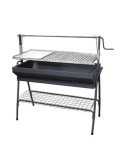 Barbacoa con Parrilla Plancha Inoxidable y Elevador 60x5 IMEX