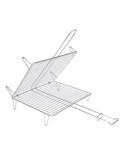 Parrilla Pescado 40x45 Zn. 2593 SAUVIC