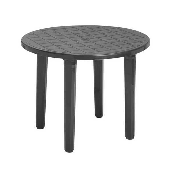 Mesa Redonda Antracita 90 cm. 4024ant GARDENLIFE