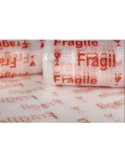 Plastico Burbuja 40gr/M2 Transp. "Fragil" 1.2x10m. FUN&GO