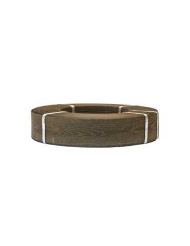 Bordura Composite Marrón 9 CM x 5 Metros 290001 NOVARTIX